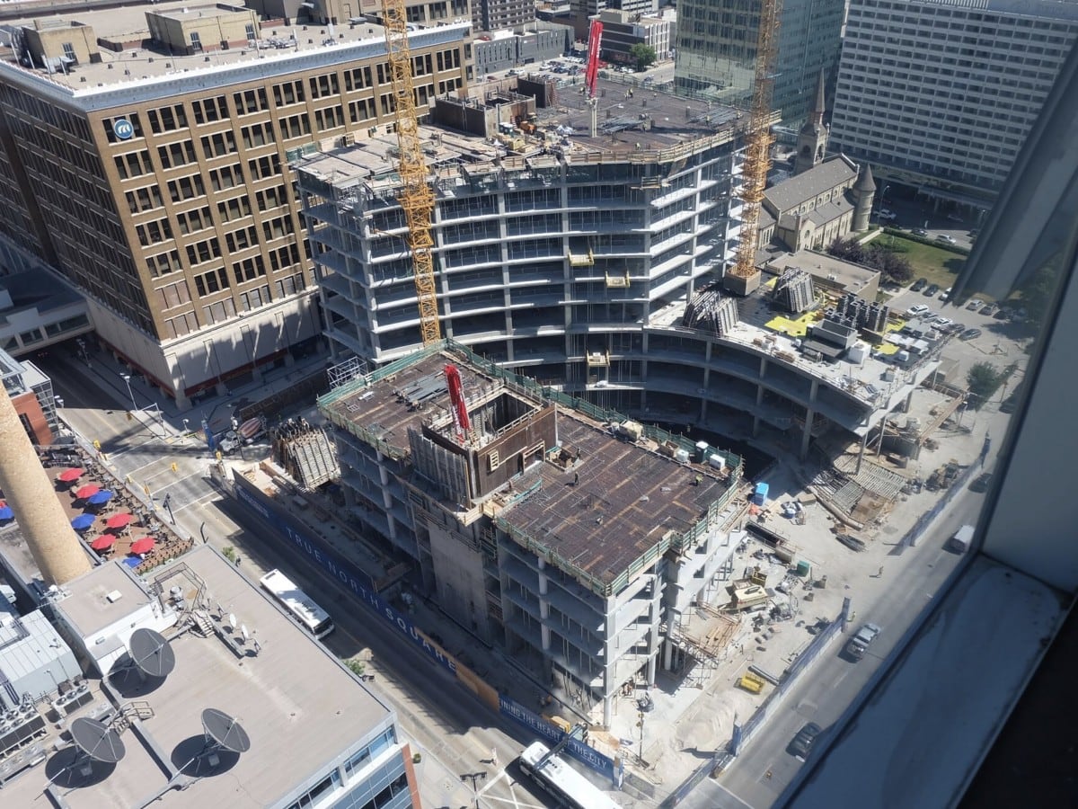 Winnipeg's True North Square taking shape