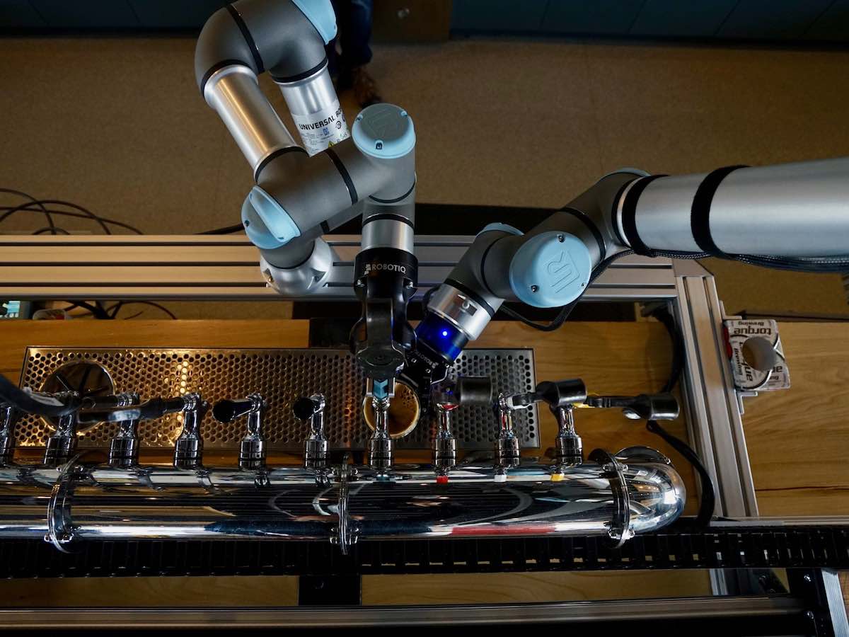 Beer and bots: Showcasing the potential of robotics and automation