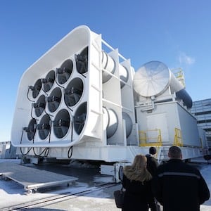 GE opens upgraded aircraft engine testing facility